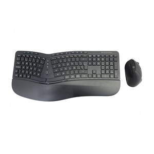 Conceptronic ORAZIO ERGO Wireless Ergonomic Keyboard & Mouse Kit, Spanish layout