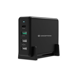 Conceptronic OZUL 4-Port 65W USB PD Desktop Charger