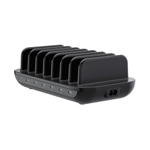 Conceptronic OZUL07B 160W 7-Port USB PD Charging Station, USB-C x 7, PD 3.0