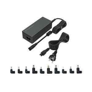 Conceptronic OZUL08B10 90W Universal Laptop Charger, 10 Charging Tips incl.