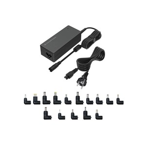 Conceptronic OZUL08B15 90W Universal Laptop Charger, 15 Charging Tips incl.