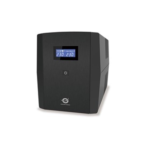 Conceptronic ZEUS03G 1200VA 720W UPS, UK socket x 4, HID USB, RJ45 In /Out, AVR