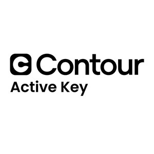 Contour Design Active Key AK-C8100F-U1-W /US keyboard Medical USB QWERTY US English White