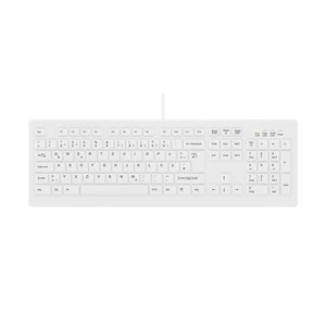 Contour Design Active Key Contour ClassicClean Medical Keyboard IP68 Full-Size Wired White DE C8100