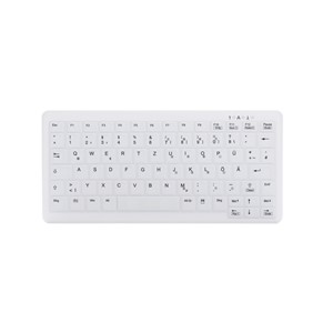Contour Design Active Key Contour ClassicClean Medical Keyboard IP68 Mini Wireless White DE C4110