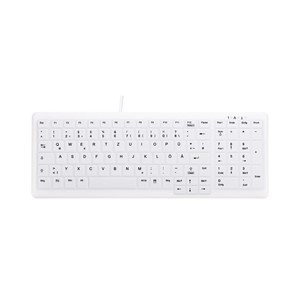 Contour Design Active Key Contour ClassicClean Medical Keyboard Removable Cover Compact Wired White DE C7000