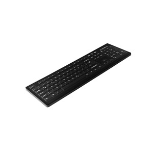 Contour Design Active Key Contour ClassicClean Medical Keyboard Removable Cover Full-Size Wired Black DE C8100