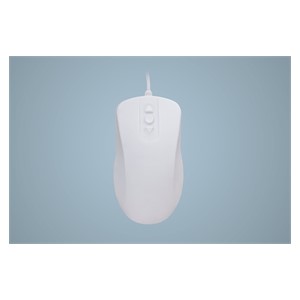 Contour Design Active Key Contour ClassicClean Medical Mouse IP68 5-Button Wired White PMH1
