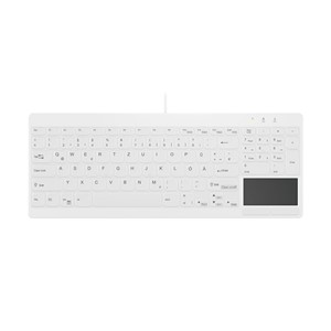 Contour Design Active Key Contour QuickClean Medical Keyboard IP68 Touchpad Compact Wired White DE C7412