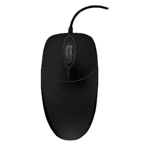 Contour Design Active Key Contour Washable Mouse IP68 Scroll Wheel Wired Black PMJ1