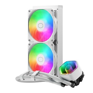 Cooler Master MasterLiquid 240 Core II White Processor Liquid cooling kit 4.72 (12 cm)