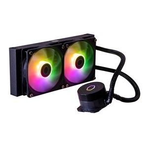 Cooler Master MasterLiquid 240L Core ARGB Processor Liquid cooling kit 12 cm Black