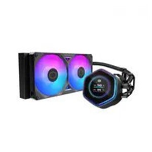 Cooler Master MasterLiquid Atmos II 240 LCD Black Processor Liquid cooling kit 12 cm 1 pc(s)