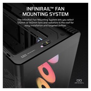Corsair 4500X RS-R ARGB Tempered Glass Mid-Tower, Black Midi Tower
