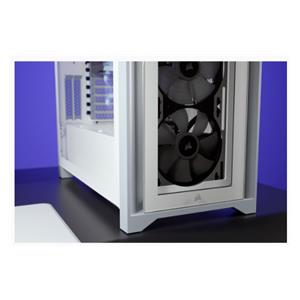 Corsair iCUE 4000X RGB Midi Tower White 6