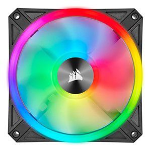 Corsair iCUE QL140 RGB Computer case Fan 14 cm Black, Grey