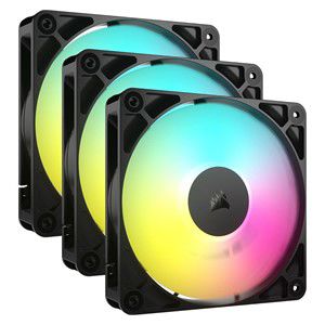 Corsair RS120 ARGB Computer case Fan 12 cm Black 3 pc(s)