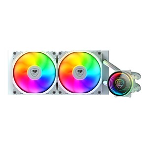 COUGAR CPU Water Cooling, Poseidon Elite 240, ARGB White