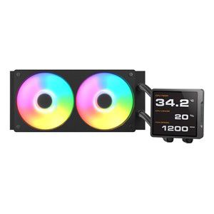 COUGAR CPU Water Cooling Poseidon Vistek Pro 240, ARGB, Black