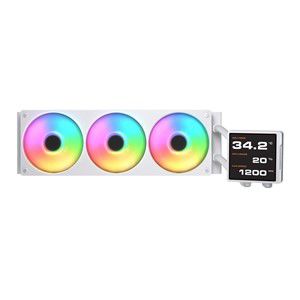 COUGAR CPU Water Cooling Poseidon Vistek Pro 360, ARGB, White