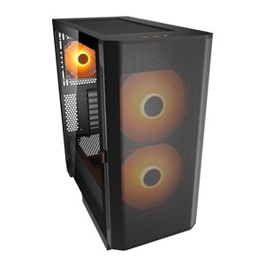 COUGAR Midi Tower Case, Airface FLO, ARGB, Black