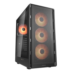 COUGAR Midi Tower Case Airface Pure PRO, ARGB, Black