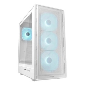 COUGAR Midi Tower Case Airface Pure PRO, ARGB, White