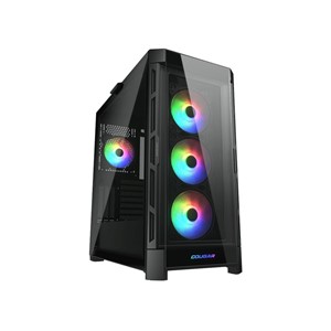 COUGAR Midi Tower Case Duoface Pro ARGB, Black