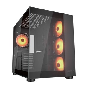 COUGAR Midi Tower Case, FV150 ARGB, Black
