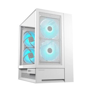 COUGAR Midi Tower Case OmnyX, ARGB, White
