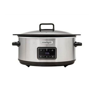 Crock-Pot CSC112X 6.5-litre slow cooker (silver)