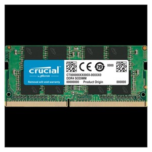Crucial 16GB DDR4-3200 SODIMM PC4-25600 CL22, 1.2V