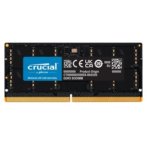 Crucial 16GB DDR5-5600 SODIMM CL46, 1.1V