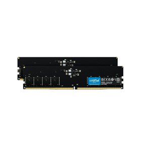 Crucial 32GB Kit (2x16GB) DDR5-4800 UDIMM PC5-38400 CL40, 1.1V