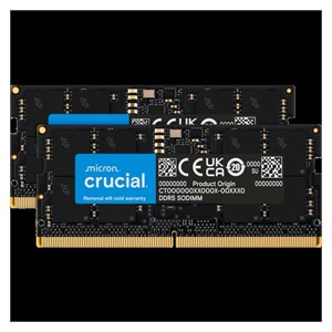 Crucial 96GB Kit (2x48GB) DDR5-5600 SODIMM CL46, 1.1V