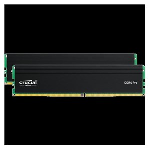Crucial Pro 64GB Kit (2x32GB) DDR4-3200 DIMM PC4-25600 CL22, 1.2V