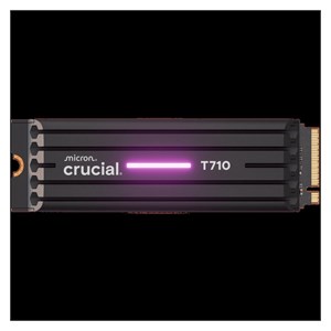 Crucial T710 2TB PCIe Gen5 NVMe 2280 M.2 SSD s hlajenjem