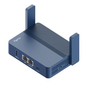 Cudy AX3000 wireless router Gigabit Ethernet Blue