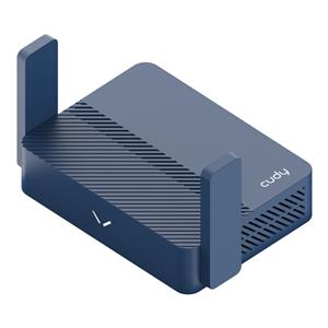 Cudy AX3000 wireless router Gigabit Ethernet Blue 3