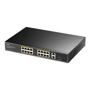 Cudy FS1018PS1 network switch Fast Ethernet (10 /100) Power over Ethernet (PoE) Grey