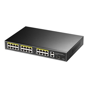 Cudy FS1026PS1 network switch Unmanaged Gigabit Ethernet (10 /100 /1000) Power over Ethernet (PoE) Black