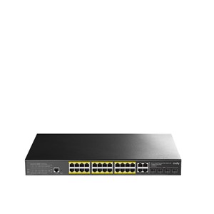 Cudy GS2028PS4 Managed L2 Gigabit Ethernet (10 /100 /1000) Power over Ethernet (PoE) 1U Black