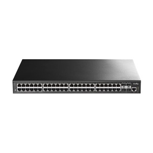 Cudy GS5048S4 network switch Managed L3 Gigabit Ethernet (10 /100 /1000) Black