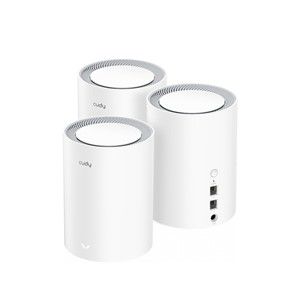 Cudy M1800 3-pack Dual-band (2.4 GHz /5 GHz) Wi-Fi 6 (802.11ax) White 1 Internal