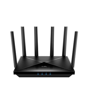 Cudy WR11000 wireless router 2.5 Gigabit Ethernet Tri-band (2.4 GHz /5 GHz /6 GHz) Black
