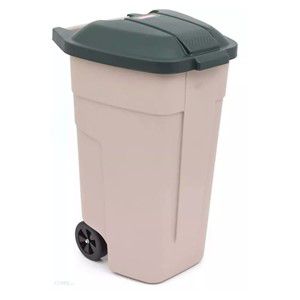 Curver 176805 110 L Rectangular Plastic Beige, Green