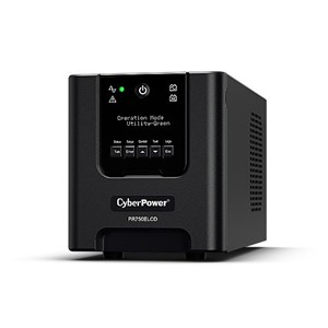 CyberPower PR750ELCD uninterruptible power supply (UPS) Line-Interactive 0.75 kVA 675 W 6 AC outlet(s)