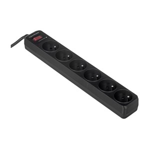 CyberPower Tracer III B0620SC0-FR surge protector 6 AC outlet(s) 200 - 250 V 1.8 m Black