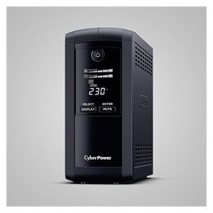 CyberPower Tracer III VP1000ELCD-FR uninterruptible power supply (UPS) Line-Interactive 1 kVA 550 W 4 AC outlet(s)