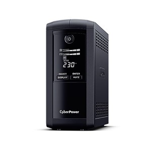CyberPower VP1000ELCD uninterruptible power supply (UPS) Line-Interactive 1 kVA 550 W 4 AC outlet(s)